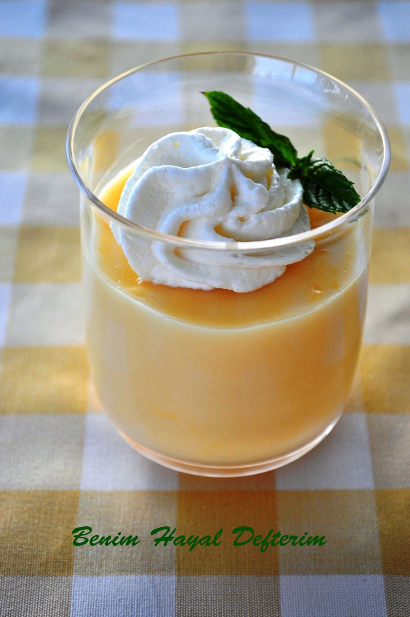 Limonlu puding 2
