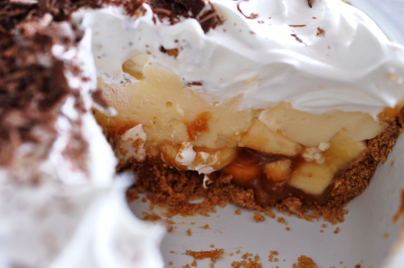 Muzlu karamelli banoffee pay 7